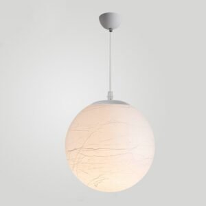 Acrylic Moon Lamp Pendant Light Modern Silk Lamp Living Room Pendant Creative Hanging Lamp Home Decor Kitchen Light Fixtures Led 1