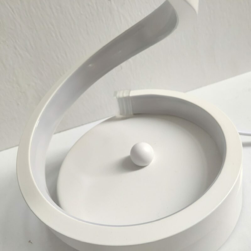 Spiral shape LED Table Light Remote Control Warm White Dimmable Desk Lamp With UK US EU AU Plug Bedside Lights Decor 5