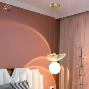Nordic LED Pendant Lights Indoor Lighting Hanging Lamp Home For Bedroom Living Room Study Aisle Stairs Decoration Bedside Light 1