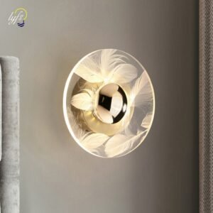Nordic LED Wall Lamp Indoor Lighting Luxurious Wall Light For Home Bedside Bathroom Living Room Decoration Wall Sconce Lamp 1