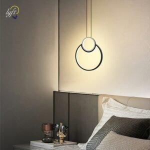 Nordic LED Pendant Lights Indoor Lighting Hanging Lamp Home Decoration Bedroom Dining Tables Living Room Aisle Bedside Light 1