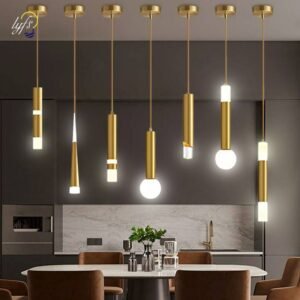 Nordic LED Pendant Light Indoor Lighting Hanging Lamp For Home Living Room Bedroom Kitchen Office Dining Table Decoration Lights 1