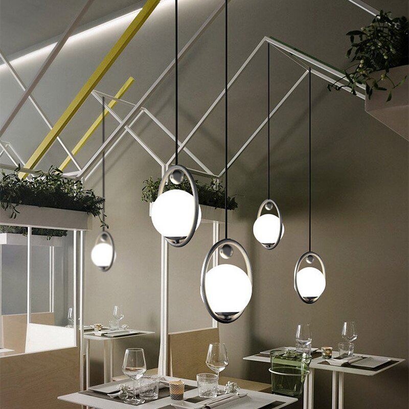 Nordic LED Pendant Lights Indoor Lighting Hanging Lamp For Home Bedroom Living Room Dining Tables Study Decoration Bedside Light 4