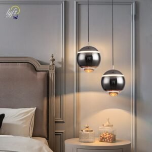 Nordic LED Pendant Lights Indoor Lighting Bedside For Home Chandelier Light Living Room Decoration Kitchen Lift Hanging Lamp 1