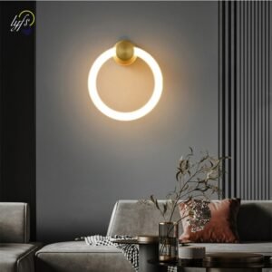 Nordic LED Wall Lamp Indoor Lighting Wall Sconces For Home Living Room Bedroom Study Corridor Decoration Bedside Wall Light 1