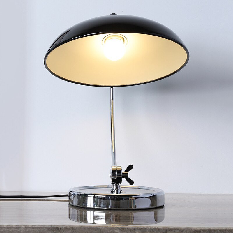 Danish Design Art Table Lamp Vintage Metal Desk Lights Rotatable Flexible Swing Arm Clamp Mount Lamp Creative Decor Beside Lamps 3