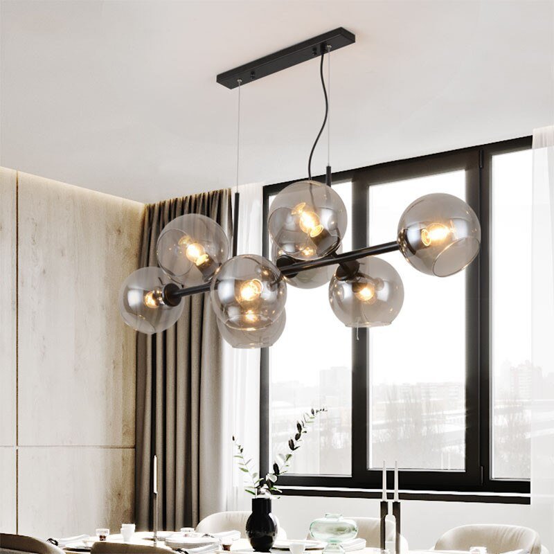 nordic Classic modo pendant lights industrial retro glass light fixtures for dining room living room decoration 4