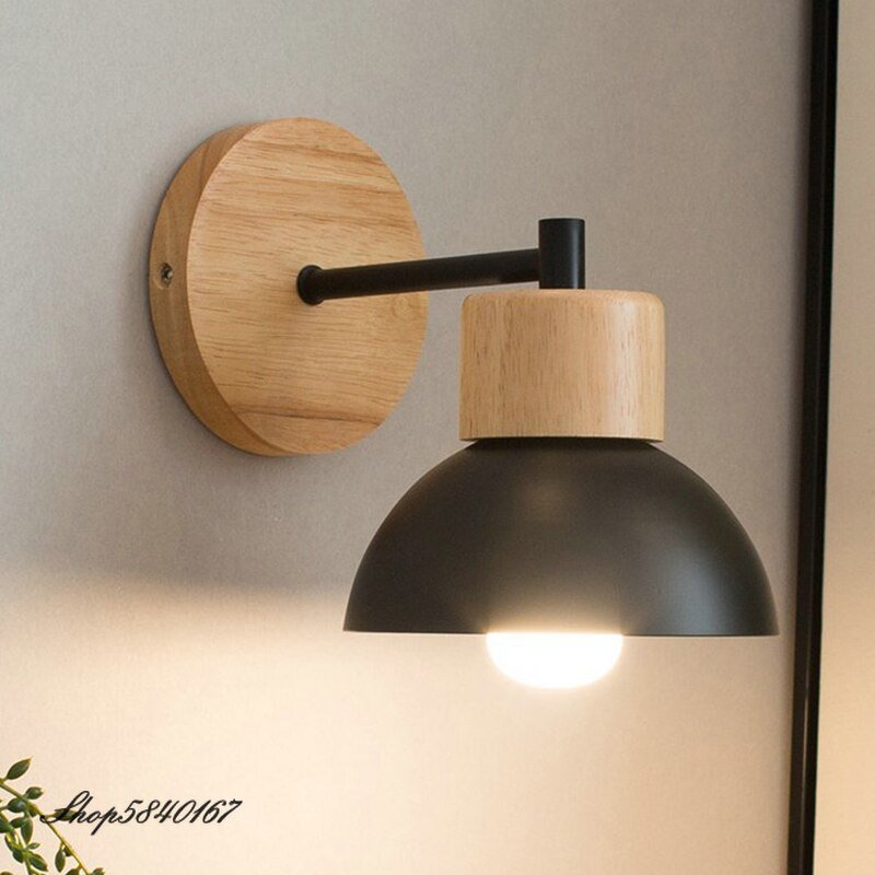 Modern Bird Lamp Sconce Wall Lights Wood Base Vanity Light Living Room Decoration Simple Wall Lights for Home Beside Lamps Wall 3