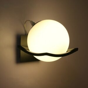 Europe Milk White Ball Wall Lamp Glass Sconce Wall+lamps Living Room Decoration Beside Wall Light Fixture LED Lights Bathroom 1