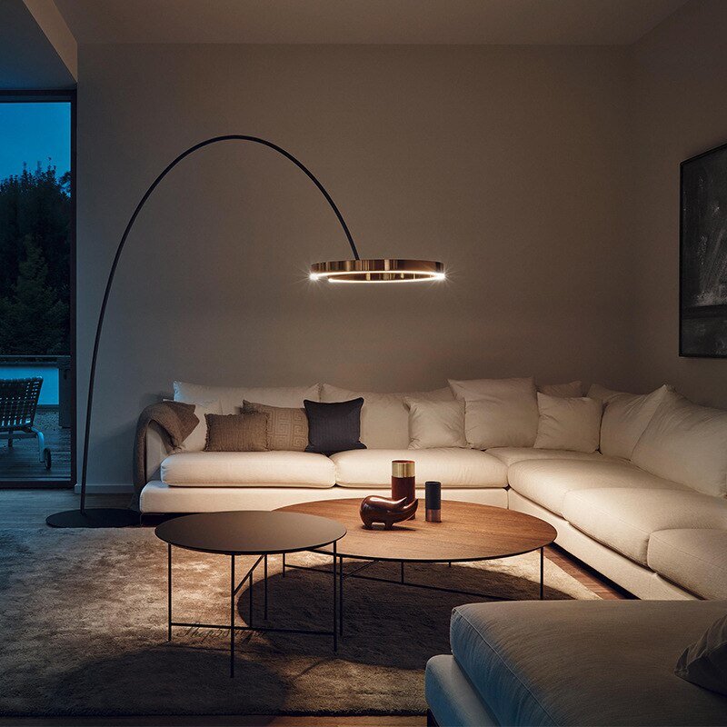 Italian Led Right Fishing Floor Lamp Creative Tall Stand Lights for Living Room Bedroom Beside Lamp Modern Study Reading Lamp 4