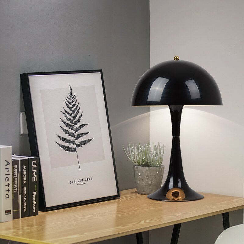 Nordic Designer Table Lamp Acrylic Mushroom Beside Lamp Living Room Home Decor Modern Bedroom Lamps Art Deco Table Light Desk 3