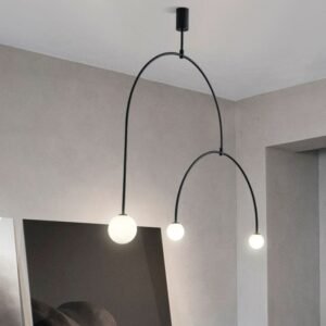 Postmodern Pendant Light Nordic Designer Geometry Hanglamp Lights Lamp for Living Room Decor Dining Room Loft Led Hanging Lights 1