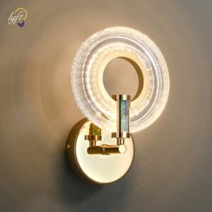 Nordic LED Wall Lamp Indoor Lighting Luxurious Lamps For Bed Living Room Hotel Bathroom Decoration Designer Light 1
