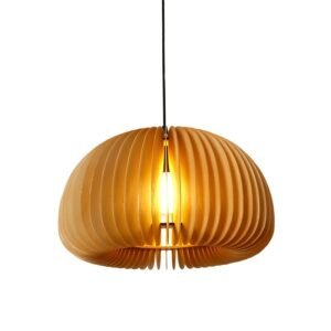 vintage wood lamp pendant lights 1