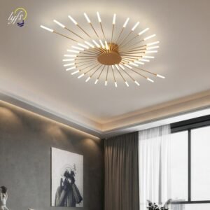 Modern Fireworks LED Ceiling Chandelier Lamp Indoor Lighting For Living Room Bedroom Home Decoration Kitchen Dining Table Light 1