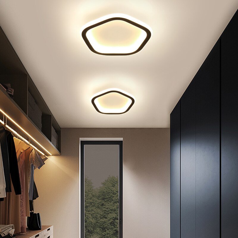 Small LED Aisle Ceiling Lamp Modern Home Decor Lustre Surface Mounted For Entrance Corridor Balcony Lights 4