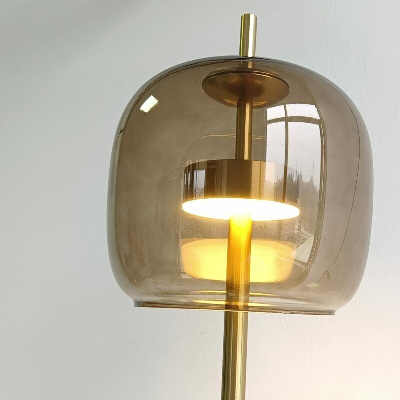 Modern Led Creative Glass Wall Lamps Study Bedroom Living Room Bedside Decor Light Warm Luxury Bedside Sconce Lamp Lighting 5