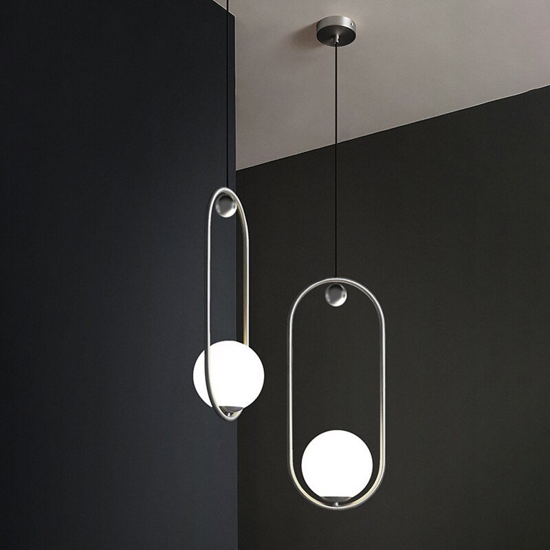 Nordic LED Pendant Lights Indoor Lighting Hanging Lamp For Home Bedroom Living Room Dining Tables Study Decoration Bedside Light 3