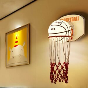 Children Wall Lamp Led Basketball Wall Lights for Kids Bedroom Lamps Deco Sconce Wall Light Fixtures Loft Living Room Wall+lamps 1