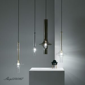 Post Modern Pendant Lamp Nordic Luxury Glass Pendant Light Loft Kitchen Hanging Lamps Bedroom Lamps Pendant Suspension Luminaire 1