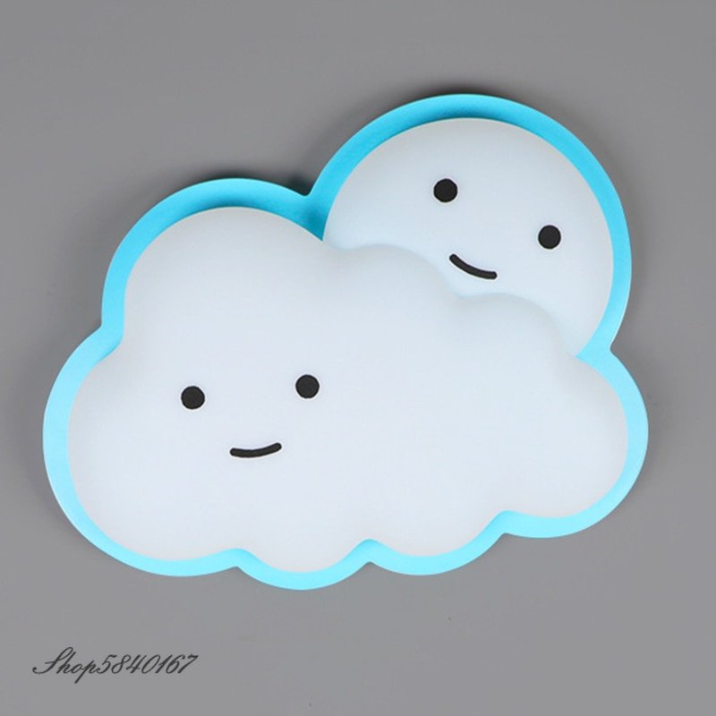 Nordic Cloud Lamp Led Ceiling Light for Children Room Lights Deco Creative Cute Lamp Ceiling Covers Kids Girl Bed Lights Ceiling 2