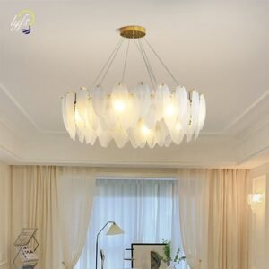Crystal Chandeliers Luxury Nordic Pendant Lights Interior Lighting For Home Bedside Living Room Decoration Chandeliers Lamp 1
