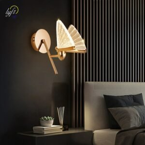 Nordic LED Wall Lamp Indoor Lighting Wall Sconces Home Decoration Bedroom Living Room Study Corridor Stairs Bedside Wall Lamp 1