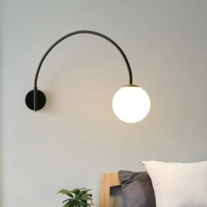 Nordic Bedside Wall Lamp Modern LED Living Room Dining Room Long Rod Fishing Multifunctional Rocker Sofa Light With Switch 1