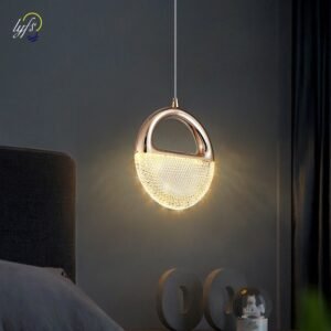 Crystal LED Pendant Light Indoor Lighting For Luxury Home Kitchen Living Dining Table Room Decoration Nordic Luxury Hanging Lamp 1