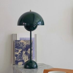 Danish Designer Flower Table Lamp Creative Beside Lamps for Bed Room Living Room Decor Art Lighting Luminaire Led Table Lights 1