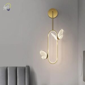 Butterfly LED Pendant Wall Lights Nordic Indoor Lighting Ceiling Lamp Bedside Lamp Hanging Lamps Modern Living Room Decoration 1