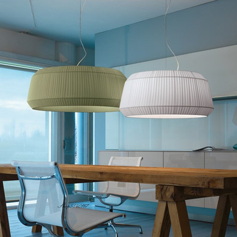 Nordic Marine Cloth Pendant Lights Creative Designer Hanglamp Luxury Lamp Living Room Decor Restaurant Dining Room E27 Luminaire 3