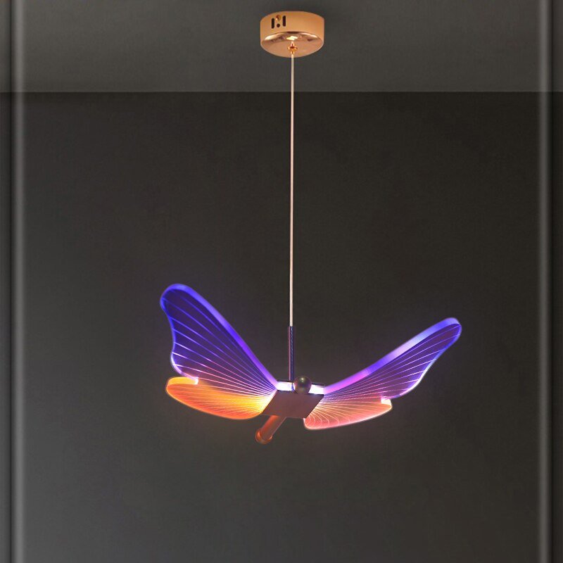 Butterfly Pendant Light Wall Lamp Indoor Lighting For Home Kitchen Dining Table Bedroom Bedside Living Room Decoration Lights 4