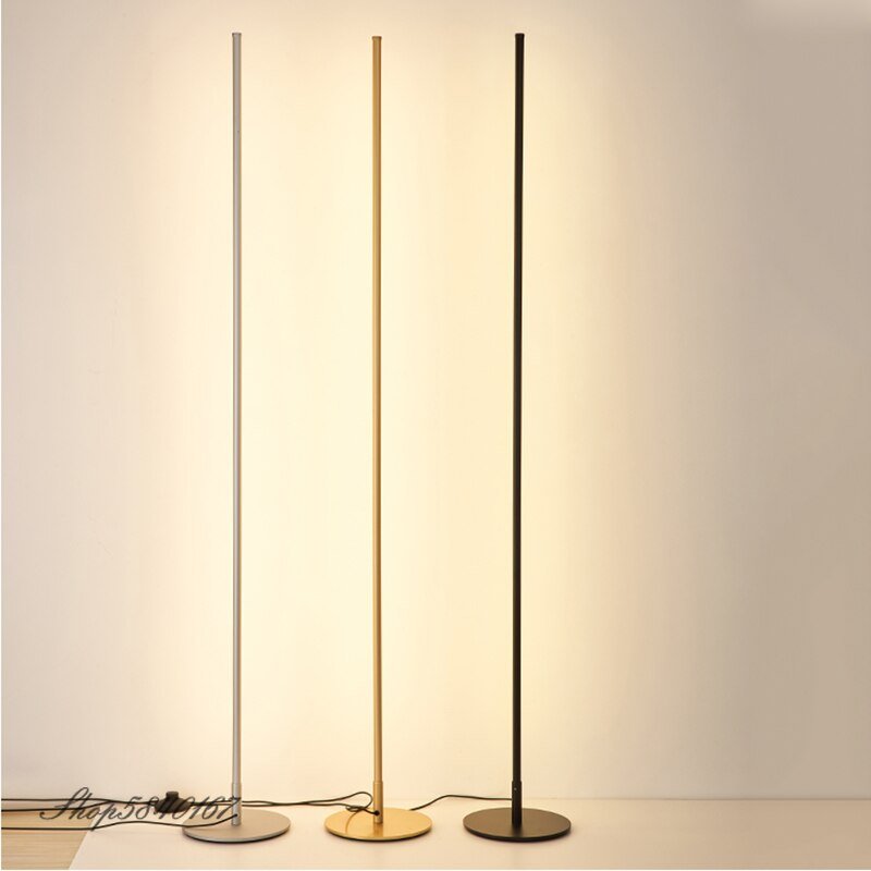 Modern Simple Floor Lamp Led Lighting Free Standing Lamp for Living Room Home Decor Bedroom Lamps Floor Light Stand Dimming Lamp 3