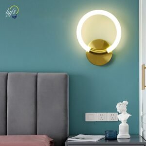 Nordic LED Wall Lamp Indoor Lighting Wall Sconces Home Decoration Bedroom Living Room Corridor Stairs Study Bedside Wall Light 1