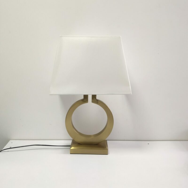 American modern luxury villa gold table decorating table lamp Nordic retro bedroom bedside LED reading lights 3