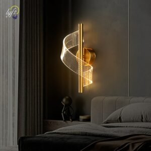 Nordic LED Wall Lamp Indoor Lighting For Home Bedside Living Room Corridor Stairs Decoration Study Luxurious Wall Sconce Light 1
