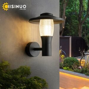 Aluminum Modern LED Waterproof IP67 Wall lighting 12W Indoor Outdoor LED Wall lamp for Garden Street Decoration lighting 96-240V 1