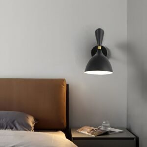 Nordic wall light led bedroom bedside decor lamp Vintage industrial loft lamp Modern living room corridor hotel wall lamps 1