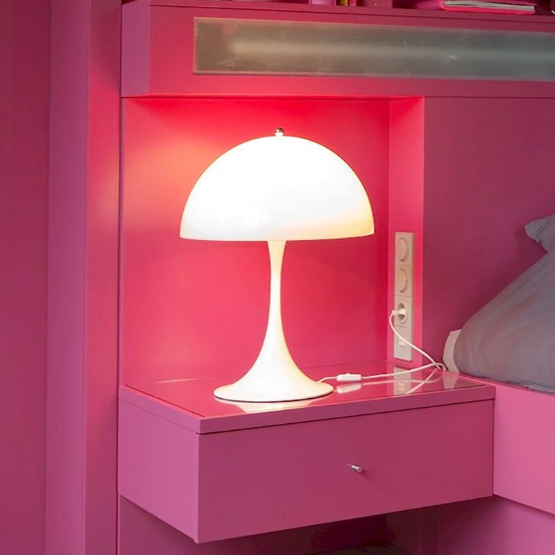Nordic Designer Table Lamp Acrylic Mushroom Beside Lamp Living Room Home Decor Modern Bedroom Lamps Art Deco Table Light Desk 5