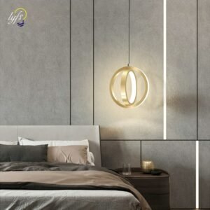 Nordic LED Pendant Lights Indoor Lighting Hanging Lamp For Home Bedroom Bedside Dining Tables Living Room Decoration Stair Light 1