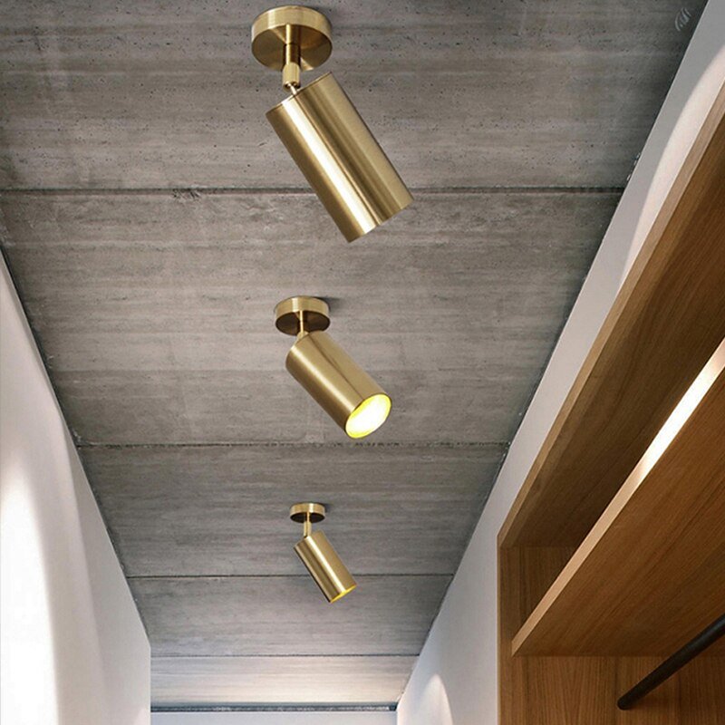 Nordic Ceiling hanging lamp luminaire Gold E27 Long arm led Spotlights Rotatable Living room lamp Restaurant bedroom pendant Lig 3