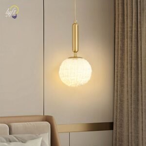 LED Nordic Pendant Lights Hanging Lamp Indoor Lighting Room Decor Home Bedroom Bedside Dining Tables Living Room Modern Light 1
