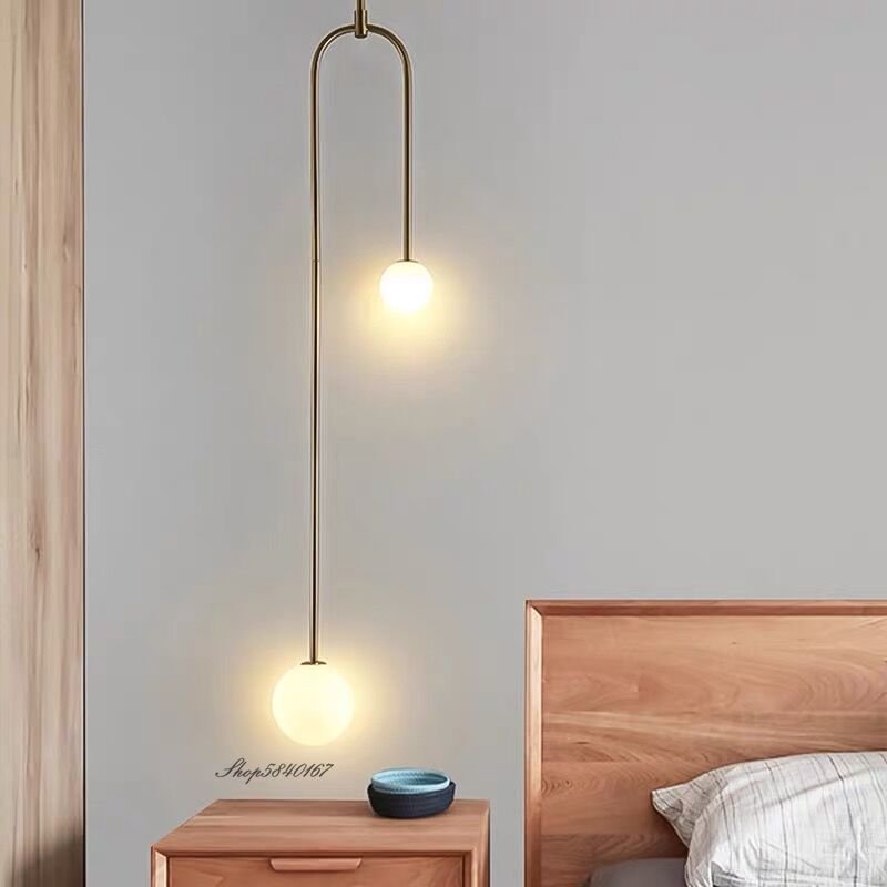 Postmodern Pendant Light Nordic Designer Geometry Hanglamp Lights Lamp for Living Room Decor Dining Room Loft Led Hanging Lights 2