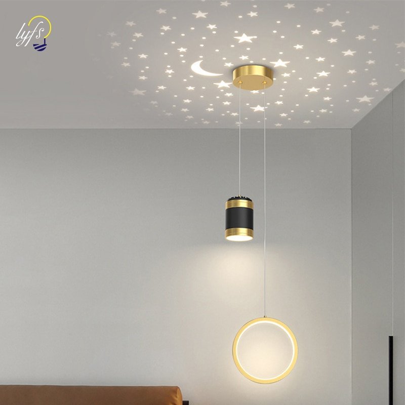 Modern LED Pendant Light Indoor Lighting For Home Bedroom Bedside Lights Living Room Dining Table Aisle Decoration Hanging Lamp 1