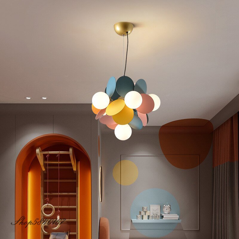 Europe Art  Pendant Lights Colorful Branch Hanging Lamps for Living Room Bedroom Lamps Loft Home Decor Indoor Lighting Fixtures 5