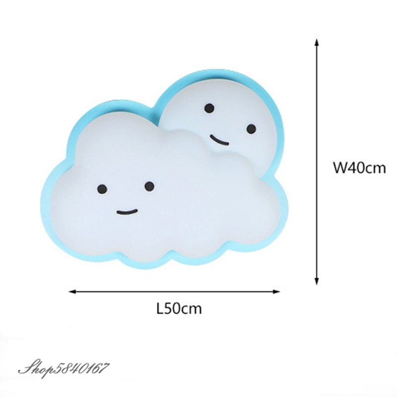 Nordic Cloud Lamp Led Ceiling Light for Children Room Lights Deco Creative Cute Lamp Ceiling Covers Kids Girl Bed Lights Ceiling 3