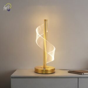 Modern LED Table Lamps Indoor Lighting Touch Switch Dimmable Home Bedroom Bedside Light Living Room Hotel Decoration Desk Lamp 1
