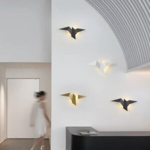 Modern Bird LED Wall Lamp Indoor Lighting Luxury Wall Sconce Lamp For Home Living Room Bedside Hotel Corridor Decoration Light 1