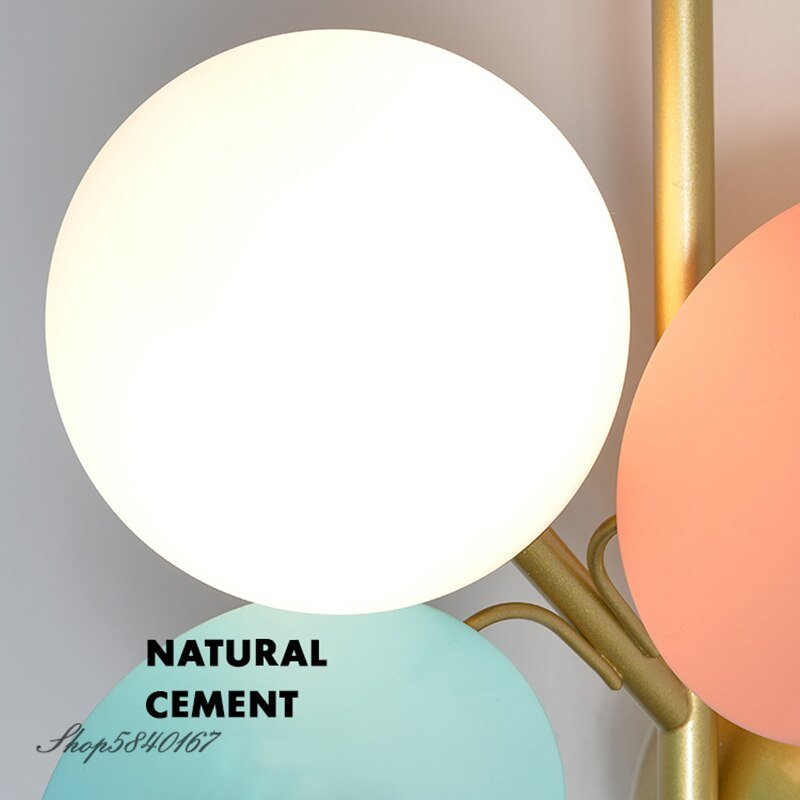 Ins Colorful Flower Branch Wall Lamp Led Nordic Sconce Wall Light Indoor Lighting Living Room Home Deco Bedroom Lamps Wall Light 3